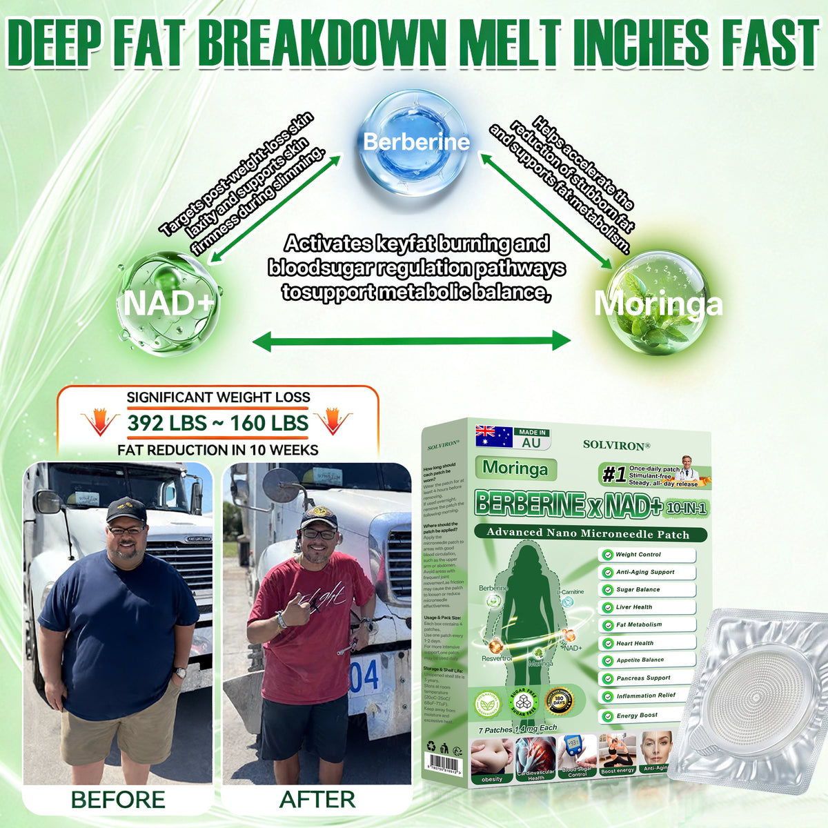 𝐀𝐔 𝐃𝐨𝐜𝐭𝐨𝐫 𝐑𝐞𝐜𝐨𝐦𝐦𝐞𝐧𝐝𝐞𝐝 🍀 | 𝐒𝐋𝐎𝐕𝐈𝐑𝐎𝐍® 𝟏𝟎-𝐢𝐧-𝟏 𝐔𝐩𝐠𝐫𝐚𝐝𝐞𝐝 𝐍𝐚𝐧𝐨 𝐌𝐢𝐜𝐫𝐨𝐧𝐞𝐞𝐝𝐥𝐞 𝐏𝐚𝐭𝐜𝐡 (𝟒× 𝐋𝐚𝐫𝐠𝐞𝐫 𝐂𝐨𝐯𝐞𝐫𝐚𝐠𝐞 + 𝐀𝐢𝐫-𝐓𝐢𝐠𝐡𝐭 𝐒𝐞𝐚𝐥𝐞𝐝 𝐀𝐜𝐭𝐢𝐯𝐞 𝐏𝐫𝐨𝐭𝐞𝐜𝐭𝐢𝐨𝐧 | 𝐎𝐧𝐜𝐞 𝐃𝐚𝐢𝐥𝐲, 𝐒𝐞𝐞 𝐂𝐡𝐚𝐧𝐠𝐞𝐬 𝐢𝐧 𝟕 𝐃𝐚𝐲𝐬)