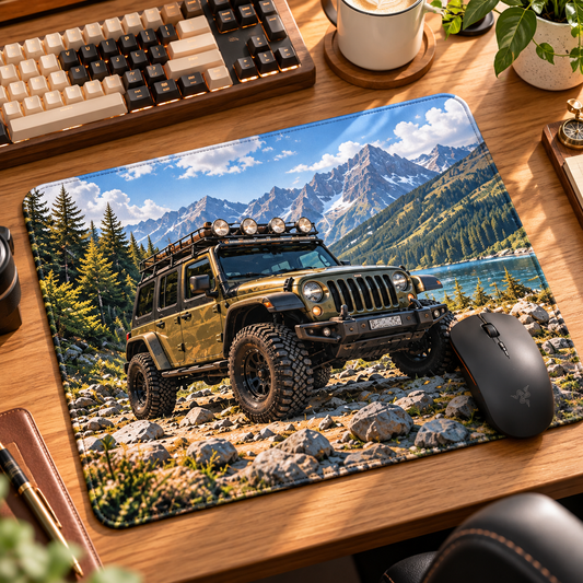 Off-Road Adventure Gaming Mouse Pad